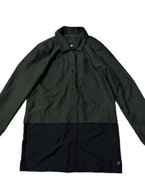 Herschel Supply Company Green and Black Lightweight Jacket Size Small
